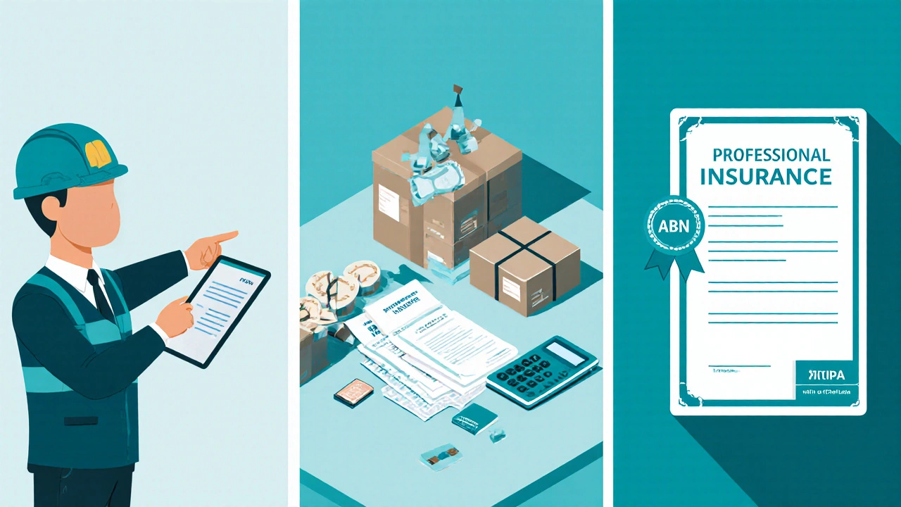 Three panels illustrating control, financial risk, and business structure criteria.